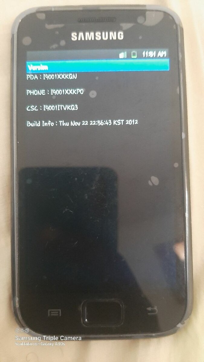 Samsung Galaxy S ancien