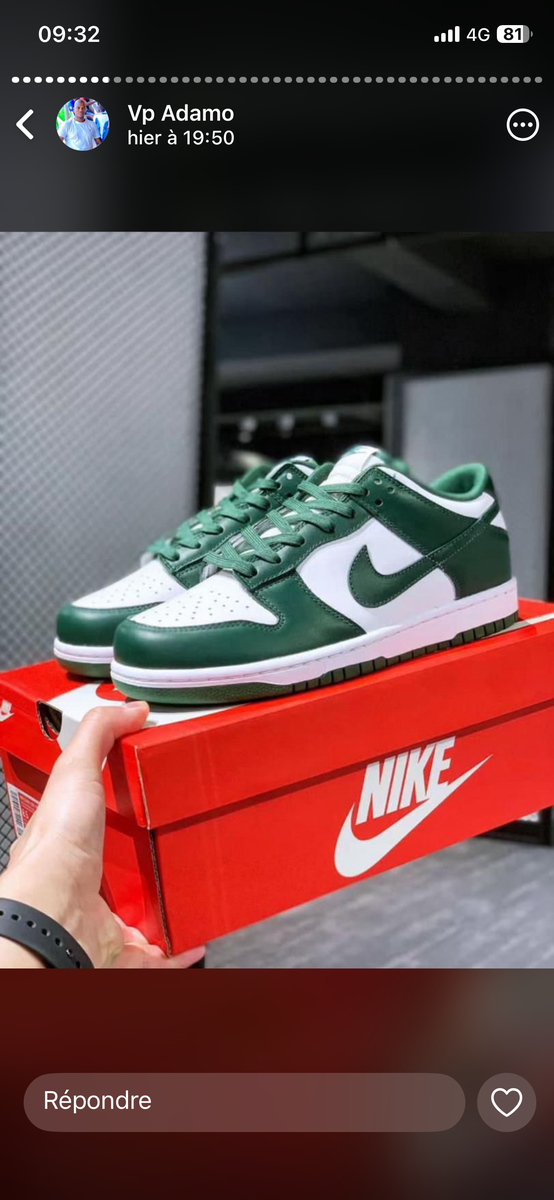 Baskets Nike Air tendance