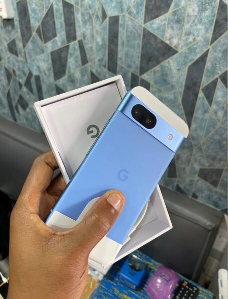Smartphone Google Pixel bleu