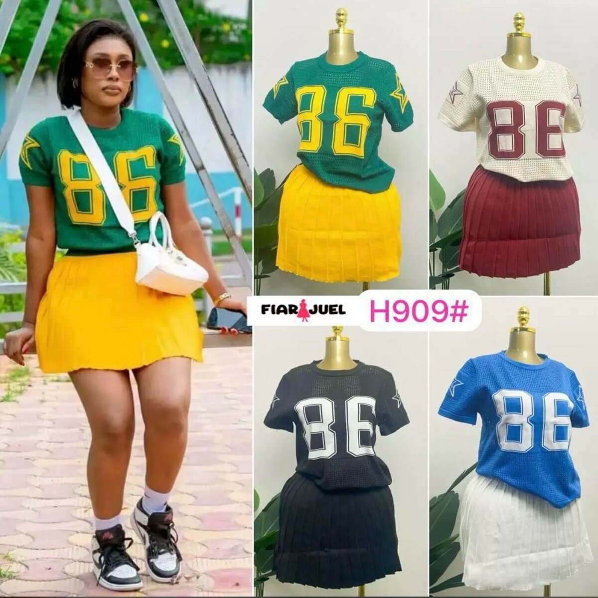 Tenue décontractée sportive