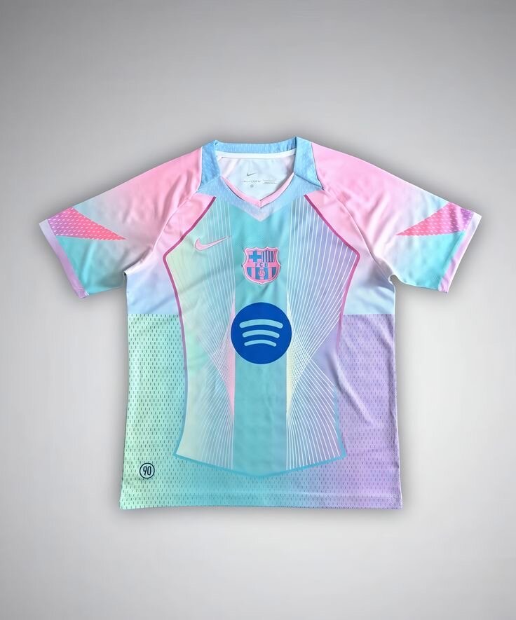 Maillot Foot Barcelona Coloré