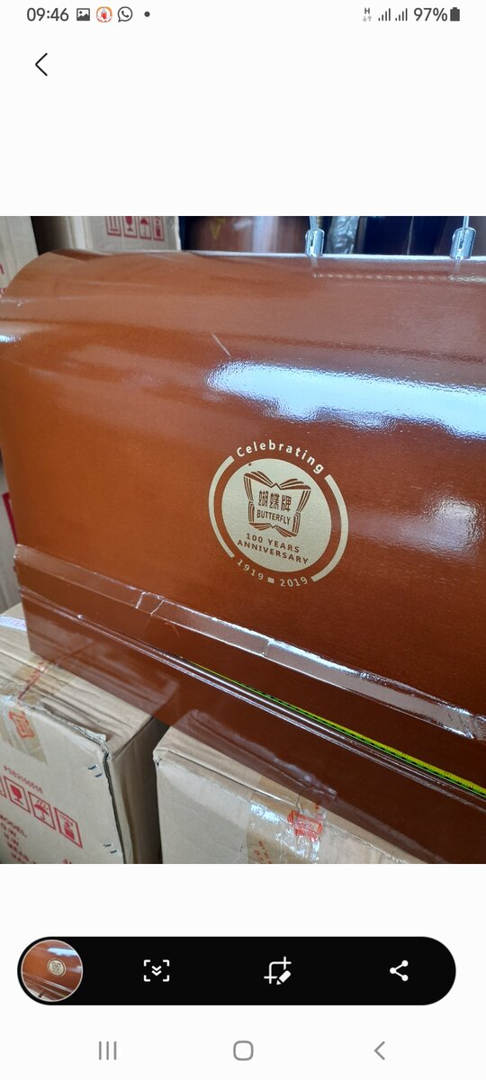 Butterfly hand sewing machine