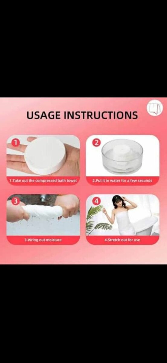 Serviette Comprimée Jetable