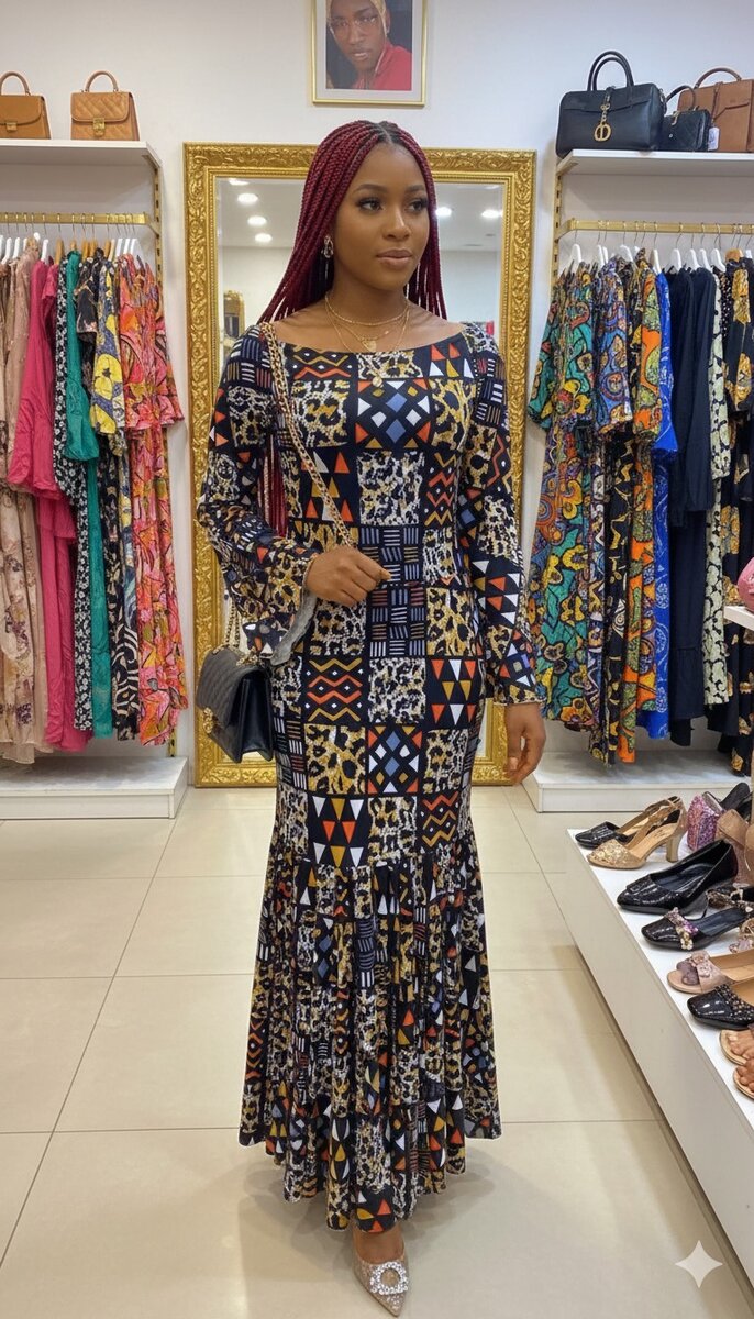 Robe maxi élégante