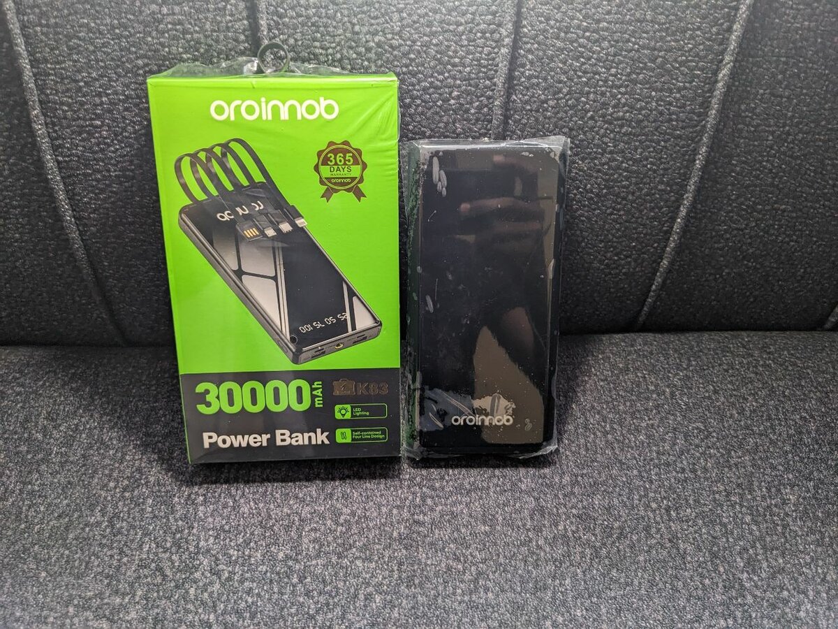 POWERBANK MADNESS! NEW STOCK  1️ ORIAMO 30,000mAh Powerban