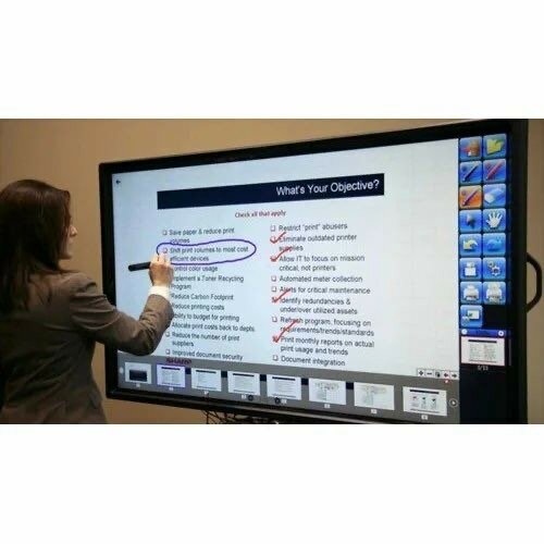 Interactive Digital Smart Board TV (Slightly Used) For Sale