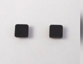 Black Magnetic Square Earrings For Men & Girls