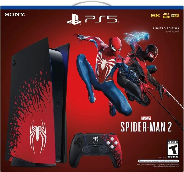 Console PS5 Spider-Man 2 édition limitée
