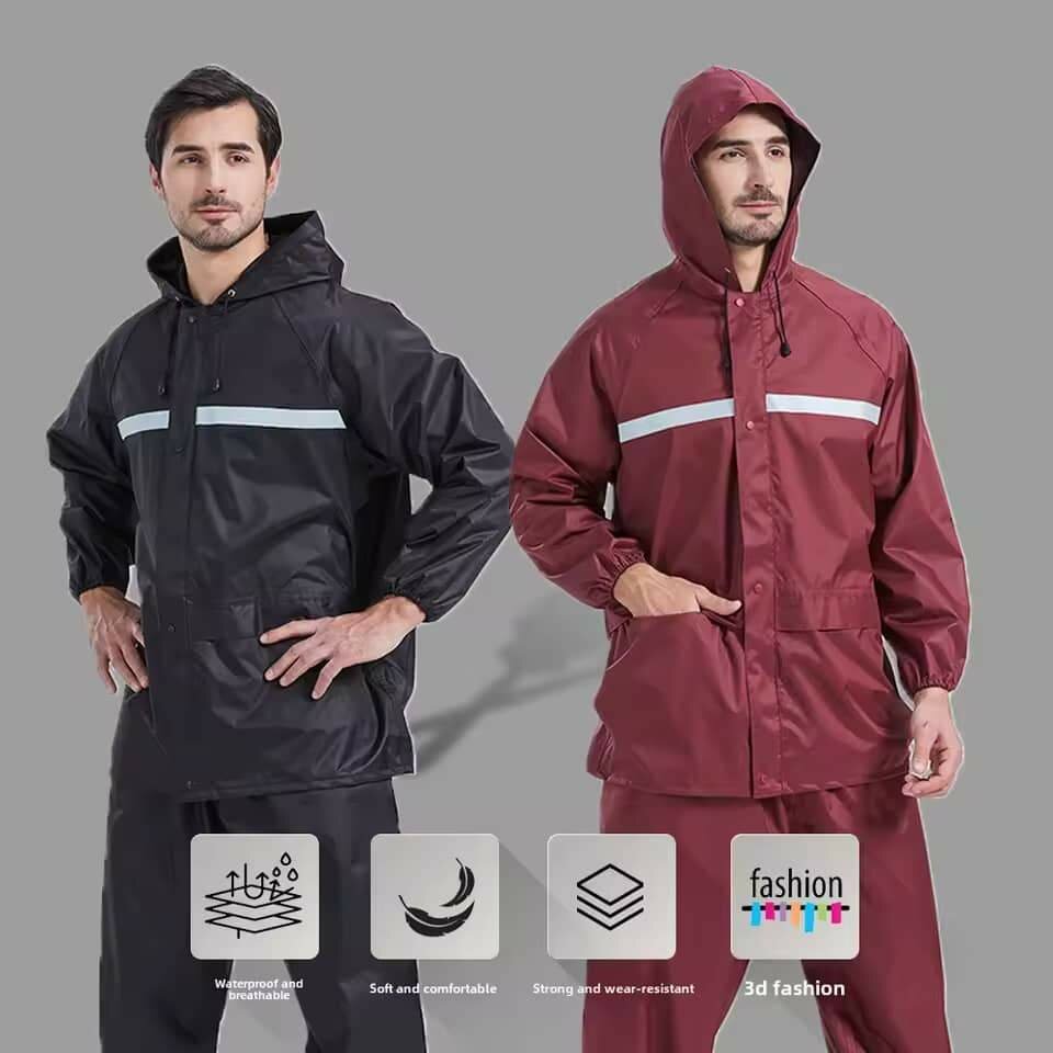 Imperméable unisexe durable
