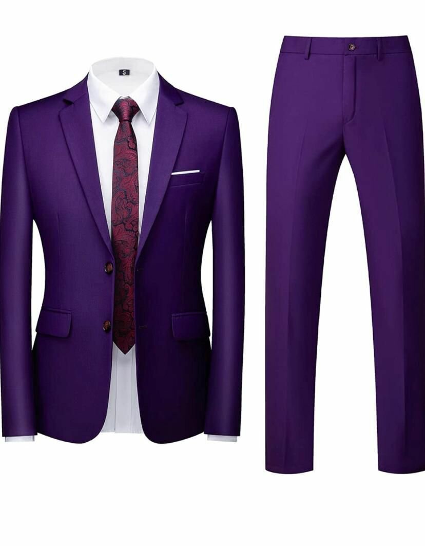 Ensemble VESTE 02 Piece-VIOLET