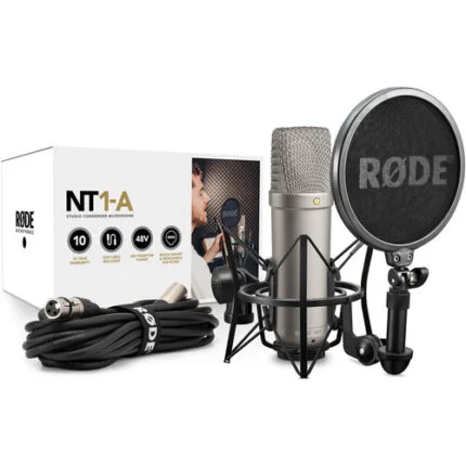 RODE NT1-A Large-Diaphragm Cardioid Condenser Microphone