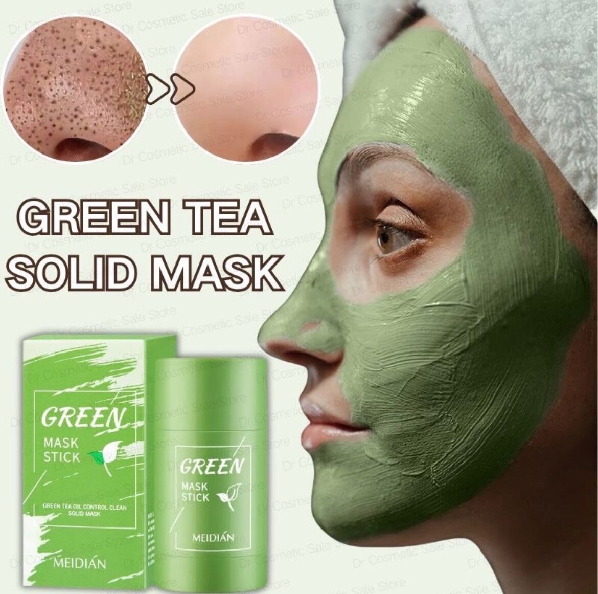 Green tea mask