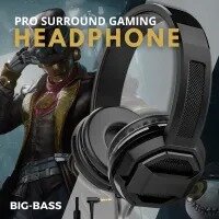 Wired RGB Gaming Headphones - 360° Surround Sound, Dual Bass Technology, Clear Microphone, Adjustable Headband, Comfortable Ear Cushions for PC, PS4, Xbox, Laptop, and Mobile - Ideal for Gaming, Music, and Multimedia Enjoyment