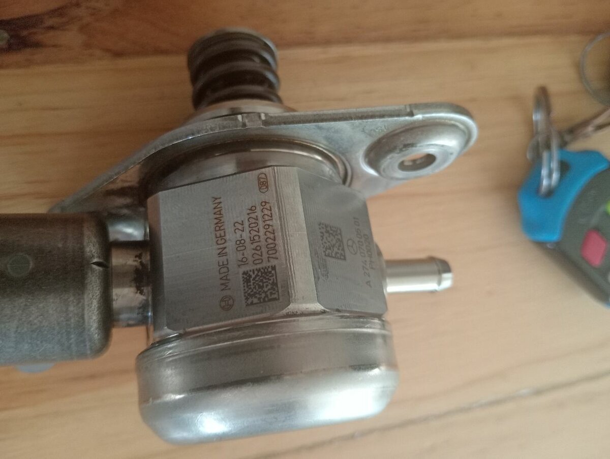 High fuel pressure pump for Mercedes cars and others