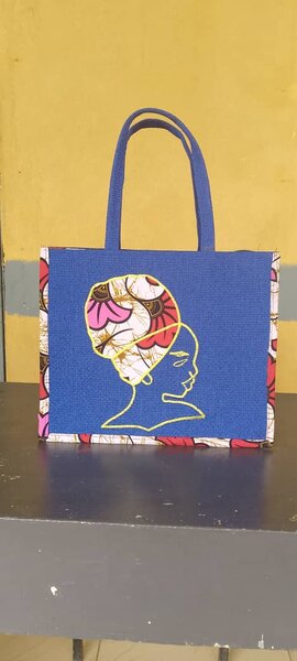 Sac fourre-tout en toile ethnique