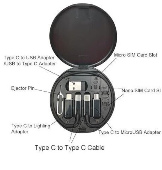 Multifunctional Data Cable Set
