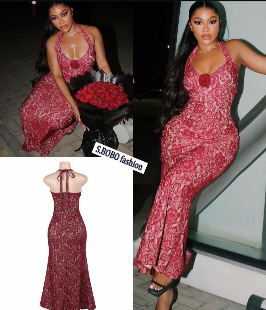 Robe en dentelle élégante