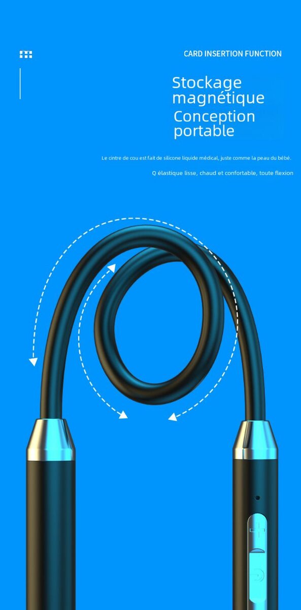 Écouteurs Bluetooth Magnétiques