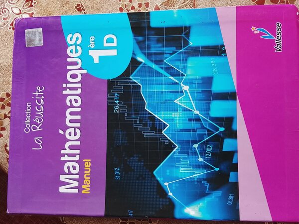 Manuel de Mathématiques 1ère