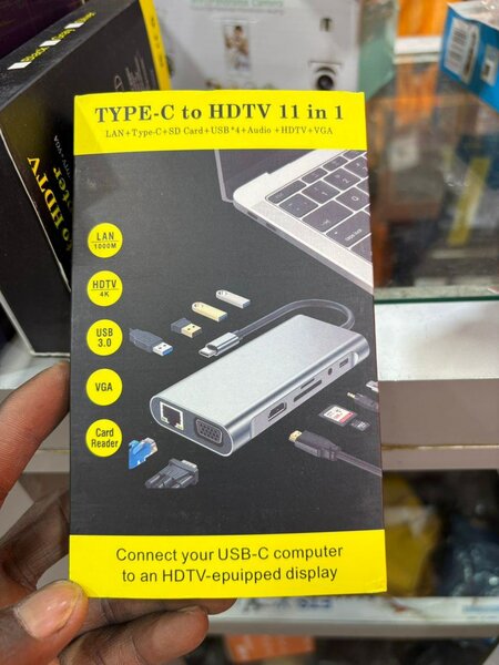 Adaptateur USB-C 11-en-1