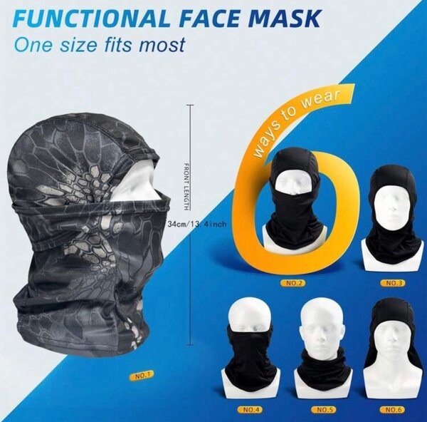 Cagoule multifonction