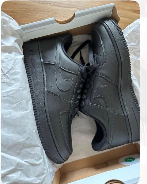 Baskets Air Force noires