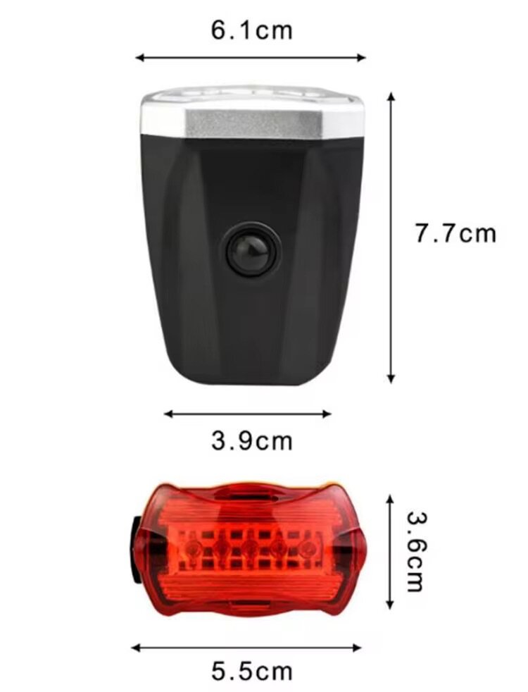 Éclairage LED vélo avant et arrière