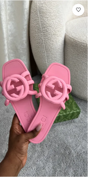 Luna Pink Jelly Slides
