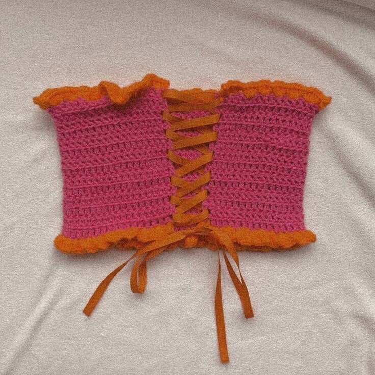Ceinture tricotée d'été
