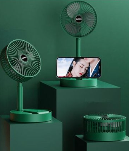 Foldable Fan with Strong Wind 3 Gear