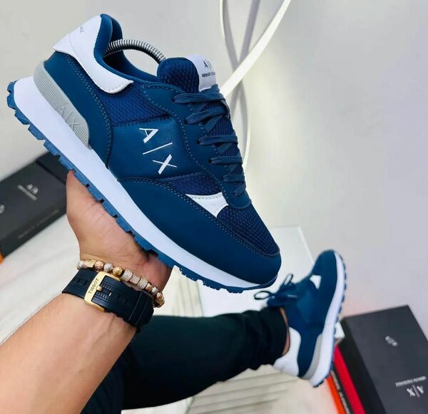 Baskets Homme A/X Bleu