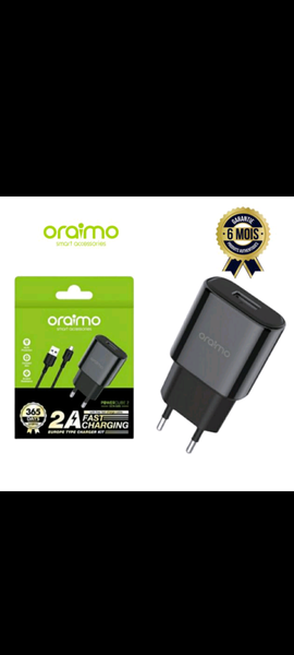 Chargeur rapide USB Oraimo 2A