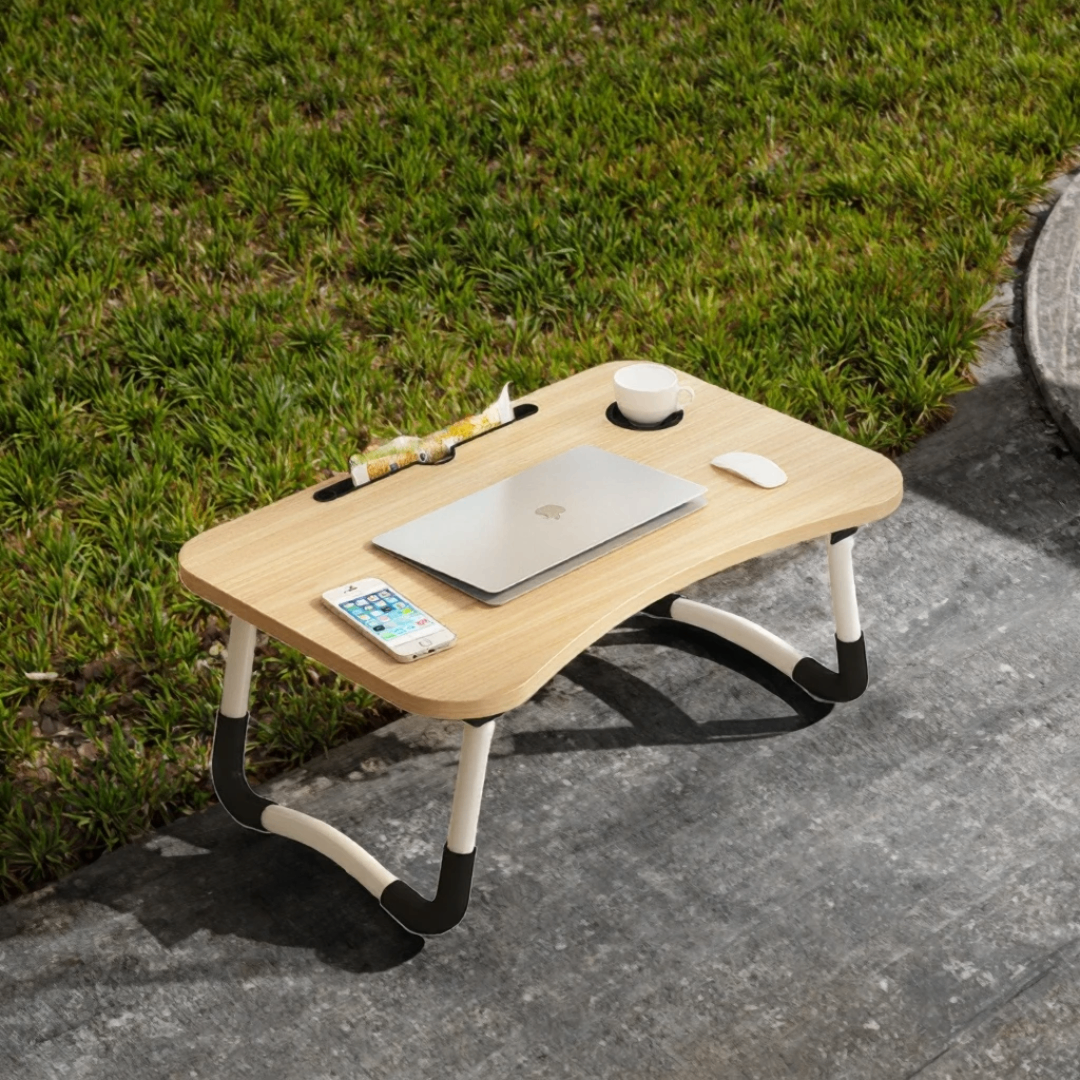 Table pliante pour lit