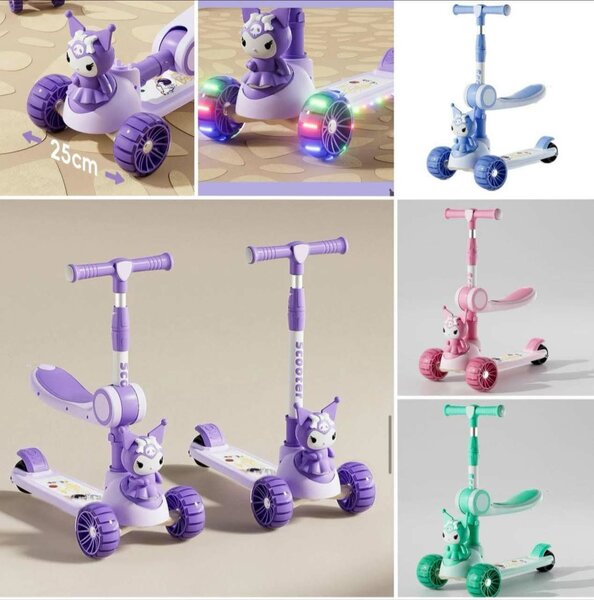 Trottinette Enfant Licorne LED