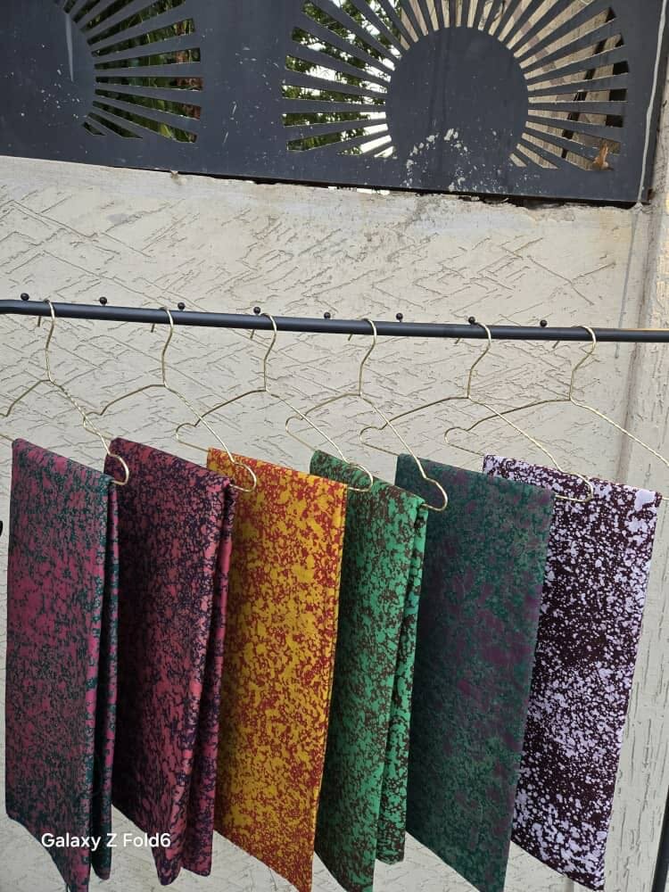 Batik (tie and die material )