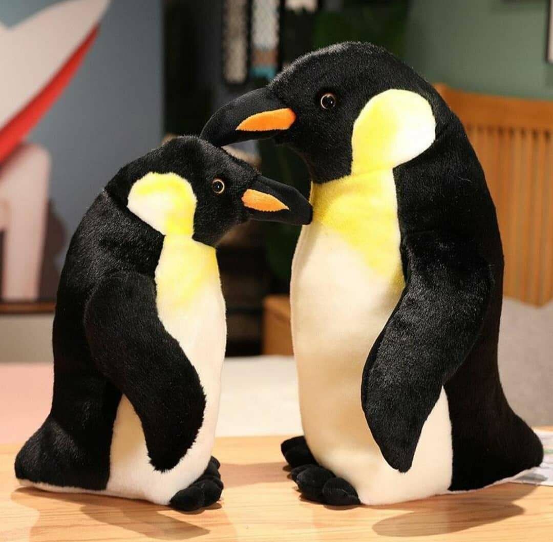 Pingouin en peluche