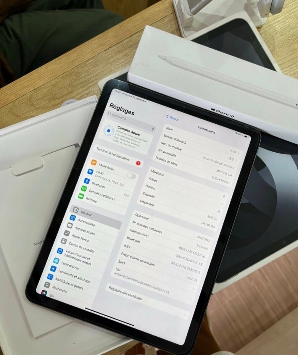 iPad Air Wi-Fi + Apple Pencil