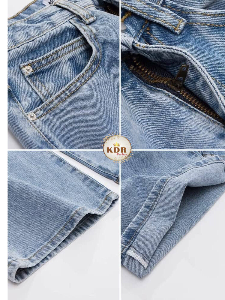 Jean large femme tendance