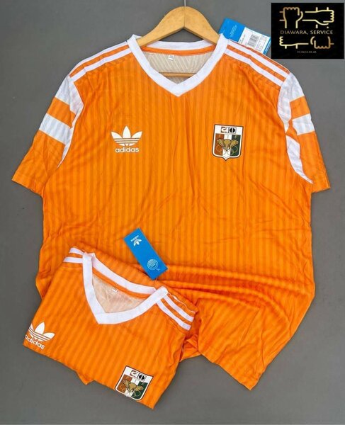 Ensemble Maillot Orange Adidas