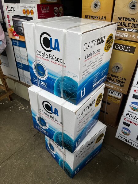 Câble Réseau Cat7 Haute Vitesse