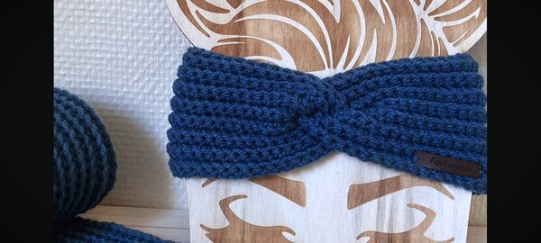Bandeau En Crochet Coloré