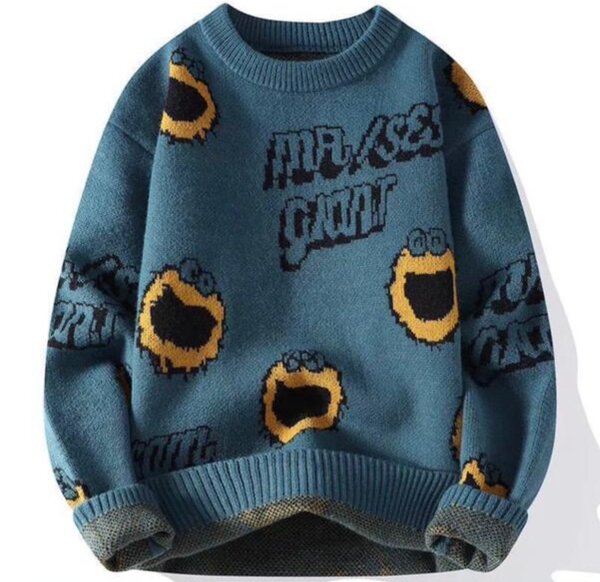 Pull graphique tendance unisexe