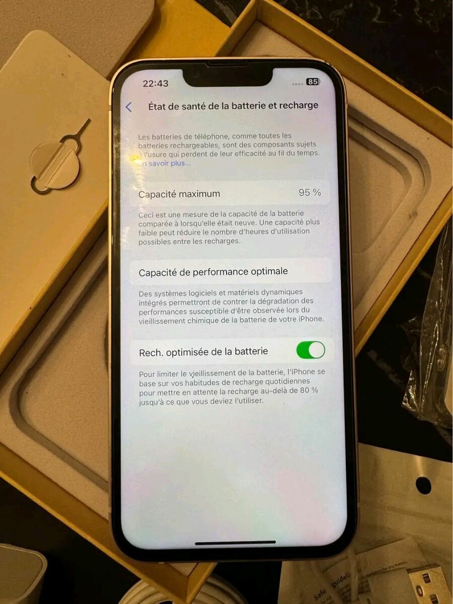 Smartphone avec Accessoires Complètes