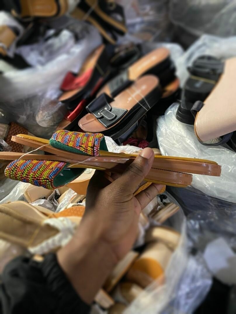 Sandale Zaza Femme avec perle