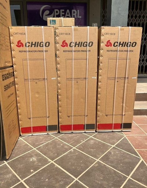 Chigo double door fridge