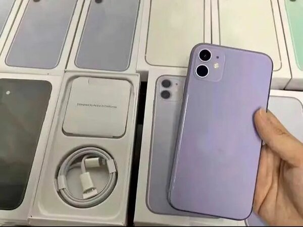 Smartphone performant violet