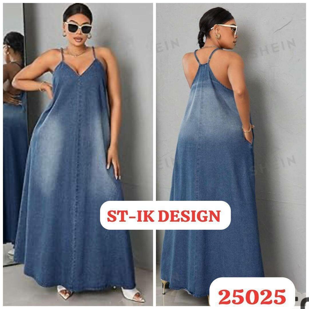 Robe en jean élégante