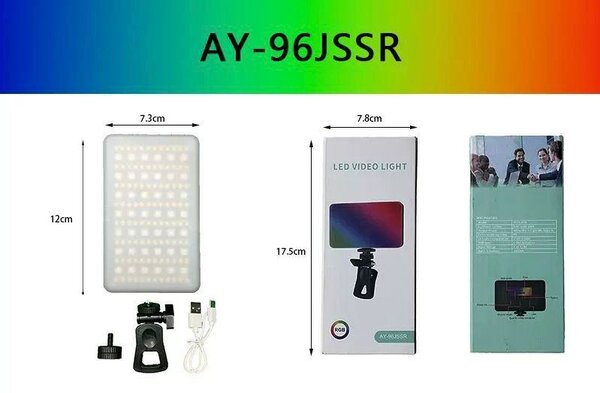 Lampe LED Vidéo RGB