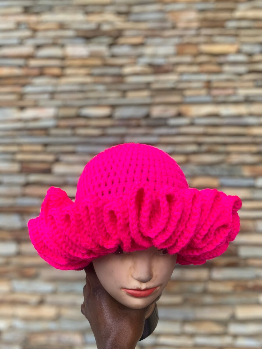 Chapeau en crochet