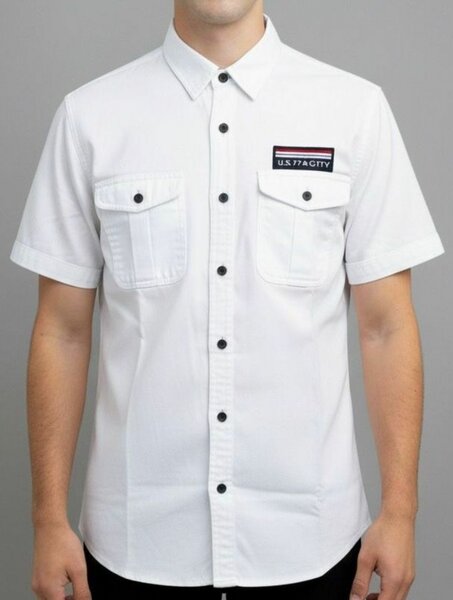 Chemise homme manches courtes élégante